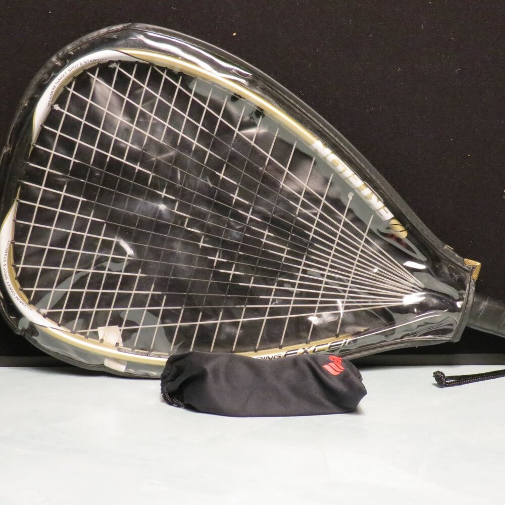 Ektelon Flame 1000 Power Level Premium Pro Racquetball Racquet Racket W/Glasses
